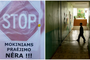 Mokytojo poelgis suglumino: „Vaikų negalima taip atstumti“