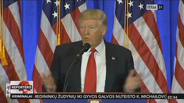 Donaldas Trumpas tikisi bendradarbiavimo su Rusija (I)