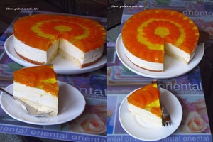 Gaivus ir lengvai pagaminamas maskarponės tortas su mandarinais