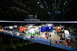 Aukštųjų mokyklų mugėje Kaune prisistatė išradingi dalyviai