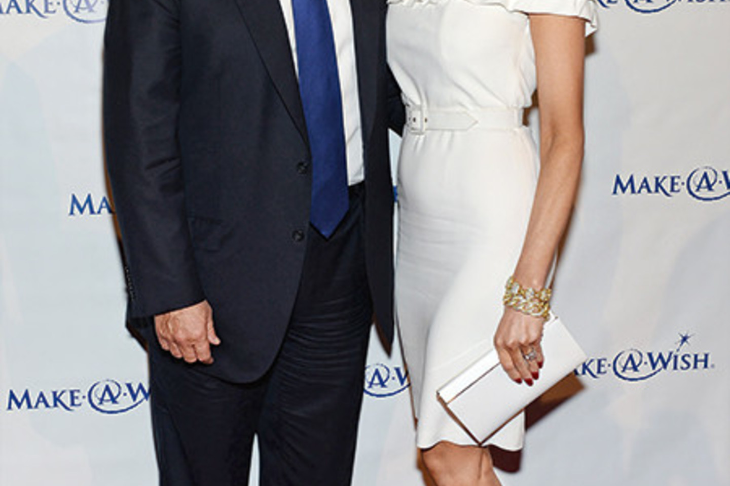 D.Trumpas ir jo žmona Melania – JAV pirmoji ponia.