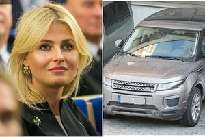 Prabangus Gretos Kildišienės visureigis sudomino mokesčių inspektorius