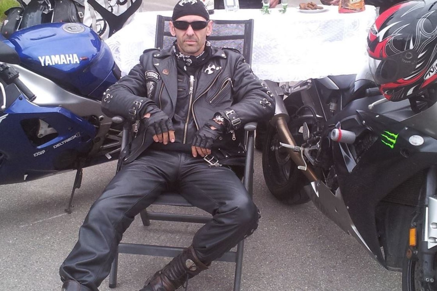 40-mečio Žydrūno Četrausko aistra – motociklai.<br>Asmeninio archyvo nuotr.