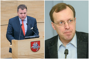 Mantui Adomėnui ir Nagliui Puteikiui prašo naikinti neliečiamybę