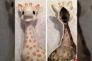 Motina pašiurpo pamačiusi, kas slypi populiaraus žaislo viduje