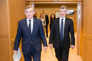 Seimo pirmininkas: VTEK pirmininkas Romas Valentukevičius turi trauktis