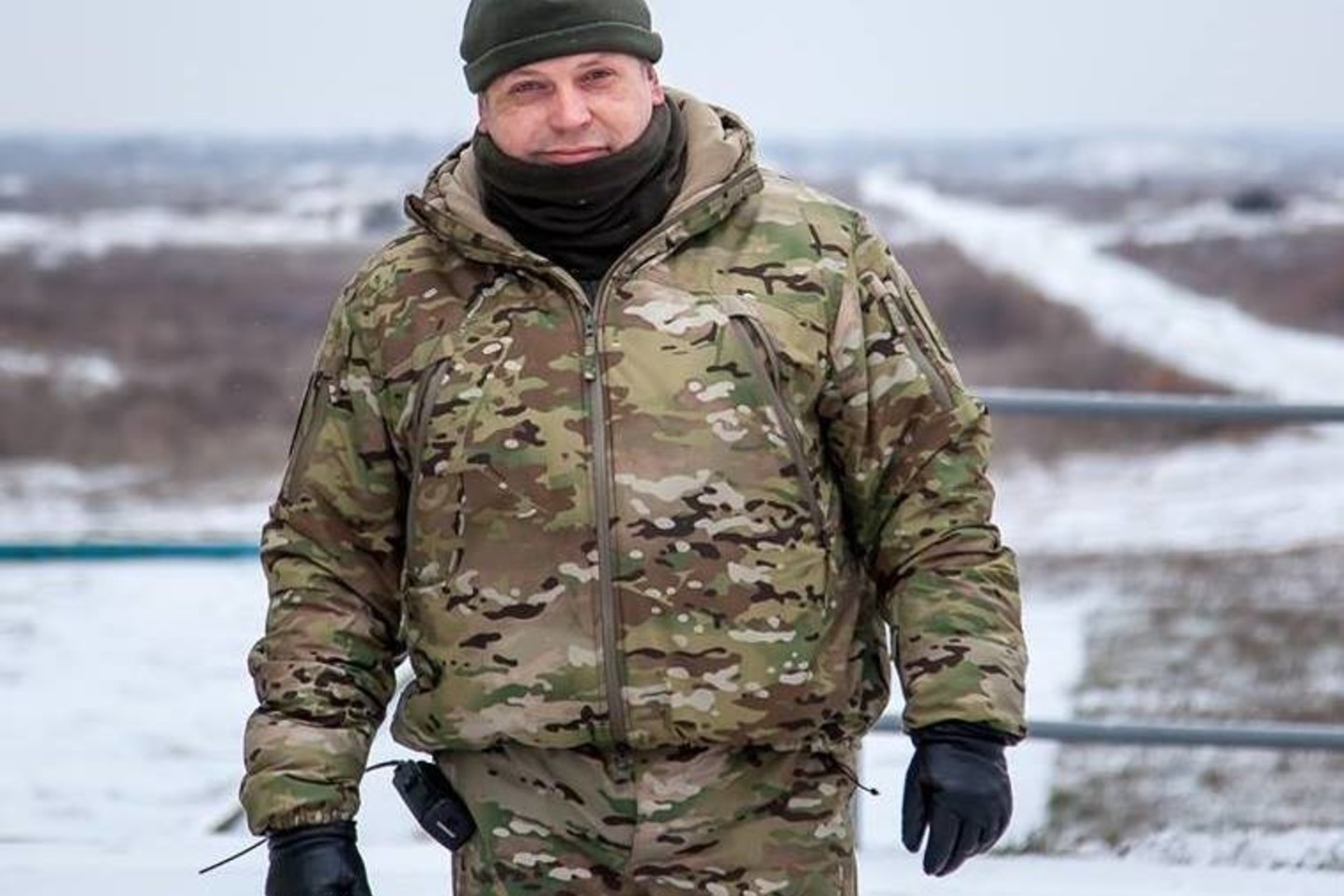 Apuokas – vieno garsiausių ir svarbiausių Ukrainos savanorių bataliono „Donbas“ vadas ir vienas iš kūrėjų.<br>Asmeninio archyvo nuotr.