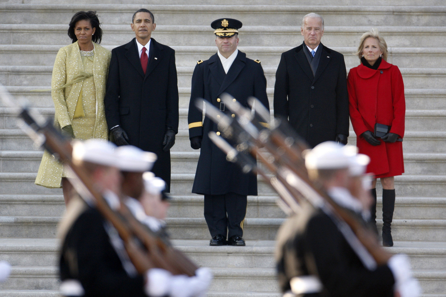B.Obamos inauguracija 2009 metais.<br>„Reuters“/“Scanpix“ nuotr.