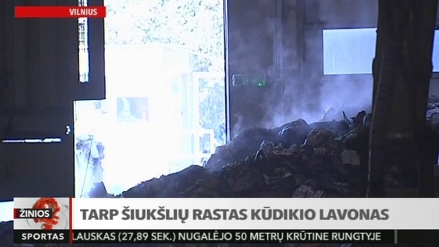 Vilniuje tarp šiukšlių rastas kūdikio lavonas