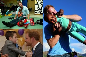 Princo Harry gerumas vaikams ir juokina, ir jaudina