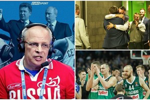 Vladimiras Gomelskis po „Žalgirio“ pergalės šlovino Šarūną Jasikevičių ir smerkė jį užsipuolusius lietuvius