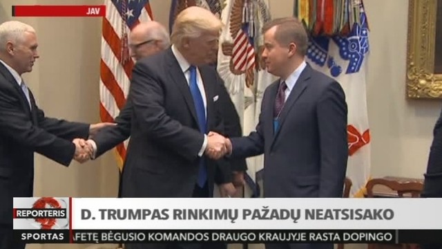 Donaldas Trumpas neatsisako rinkimų pažadų: statys sieną su Meksika (II)