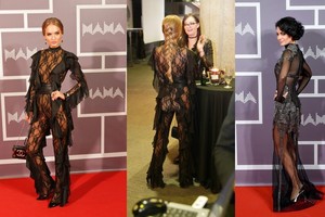 Garsiausios M.A.M.A. raudonojo kilimo viešnios stebino ir ekstravagantišku stiliumi