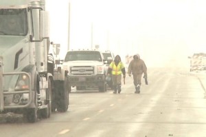 Ajovoje išsiliejo didžiulis kiekis dyzelino