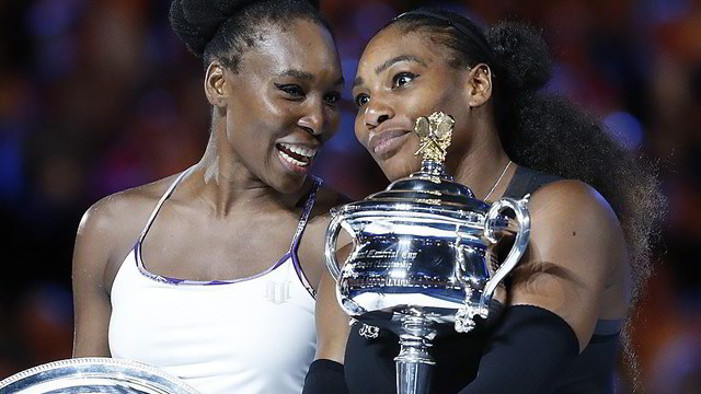 Serena Williams triumfavo Australijos teniso čempionate pergale prieš seserį