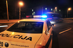Du girti latviai apšvarino Marijampolės policiją
