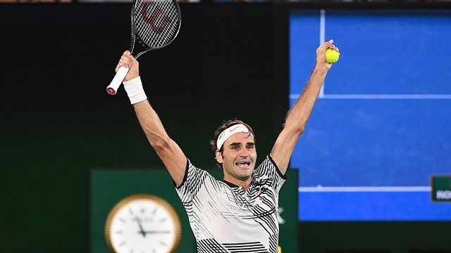 Legendų mūšyje triumfavo Rogeris Federeris
