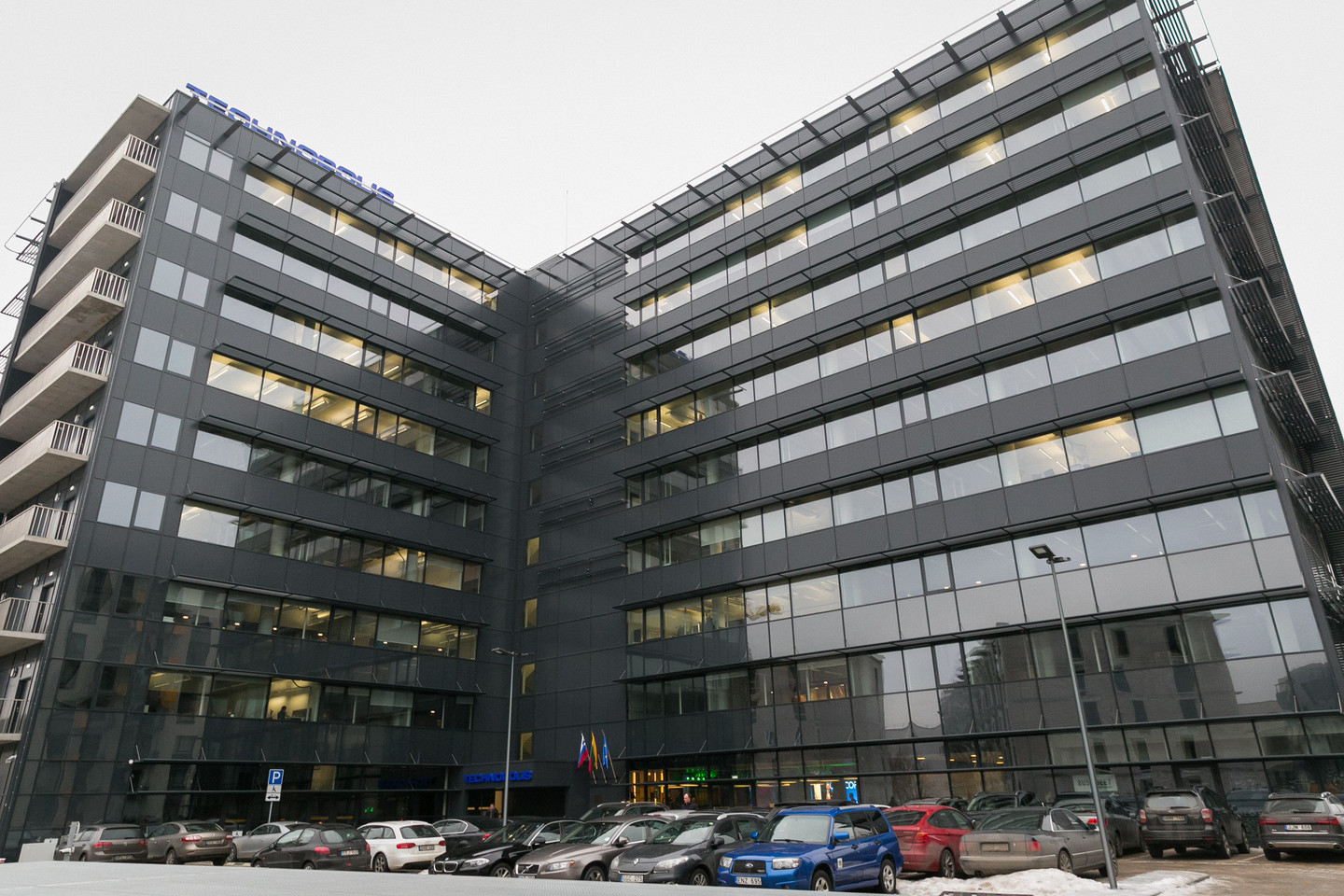 Naujausia „Technopolio“ biurų miestelio dalis „Delta“ pareikalavo pusantrų metų ir 35 mln. eurų ivesticijų.<br>T.Bauro nuotr.