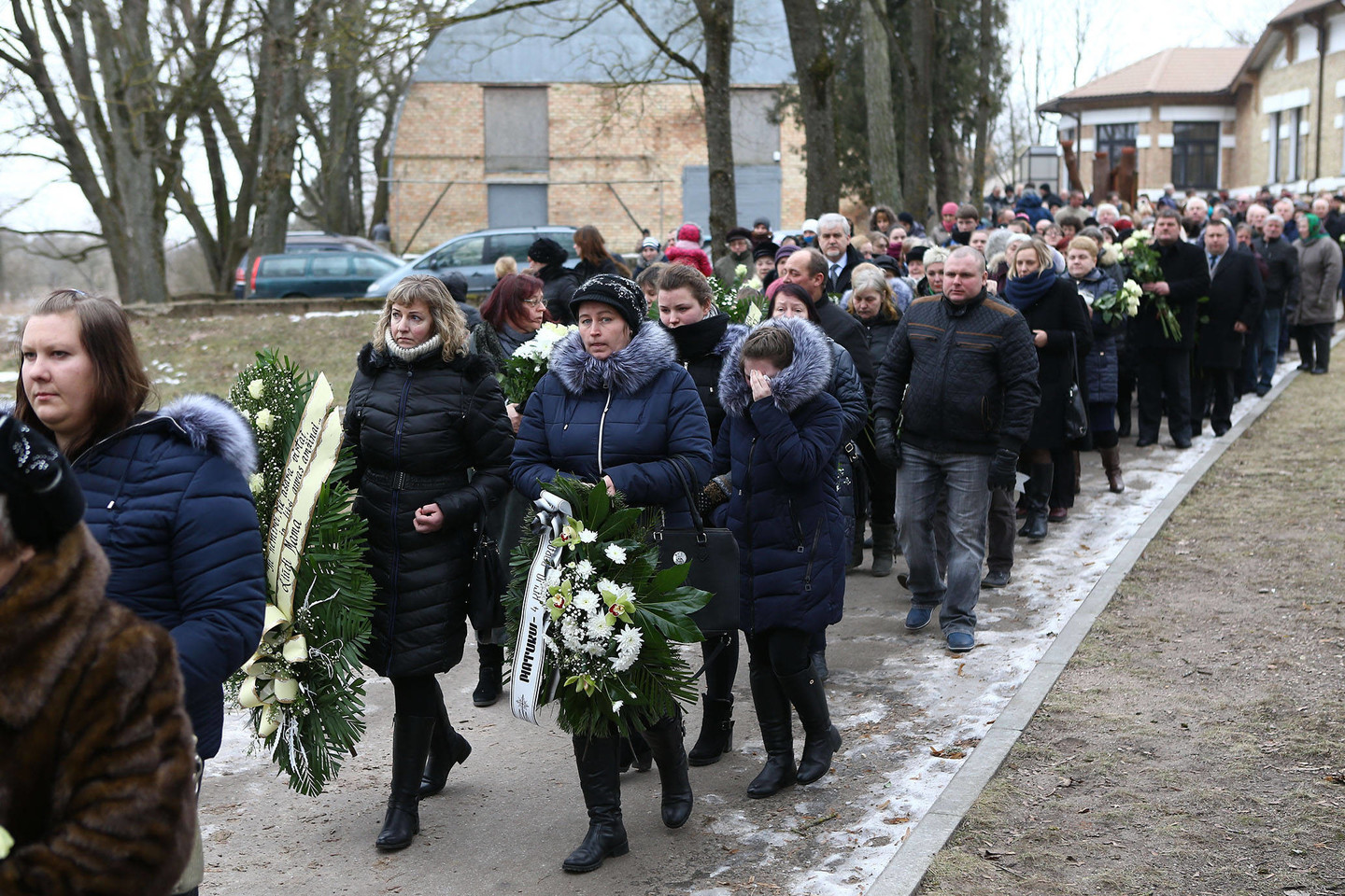 Antradienį Radviliškio rajone laidojamas nuo žiaurių sumušimų miręs keturmetis.<br>G.Šiupario nuotr.