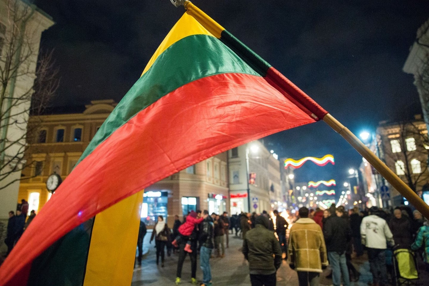 „Pereikite su istoriku prof. E.Rimša per Vilnių, pasakys, kuri vėliava ne tų spalvų“, – siūlė R.Lopata.