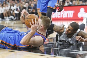 Daug minučių gavęs Domantas Sabonis jas iškeitė į dvigubą dviženklį