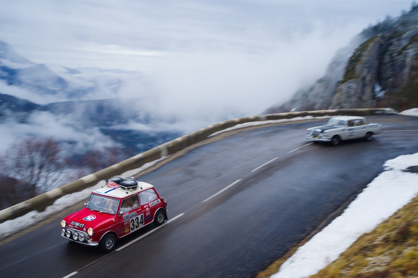 Karolis Raišys sėkmingai pasiekė istorinio Monte Karlo ralio finišą.<br>Ryčio Petrausko/sunpic.lt nuotr.