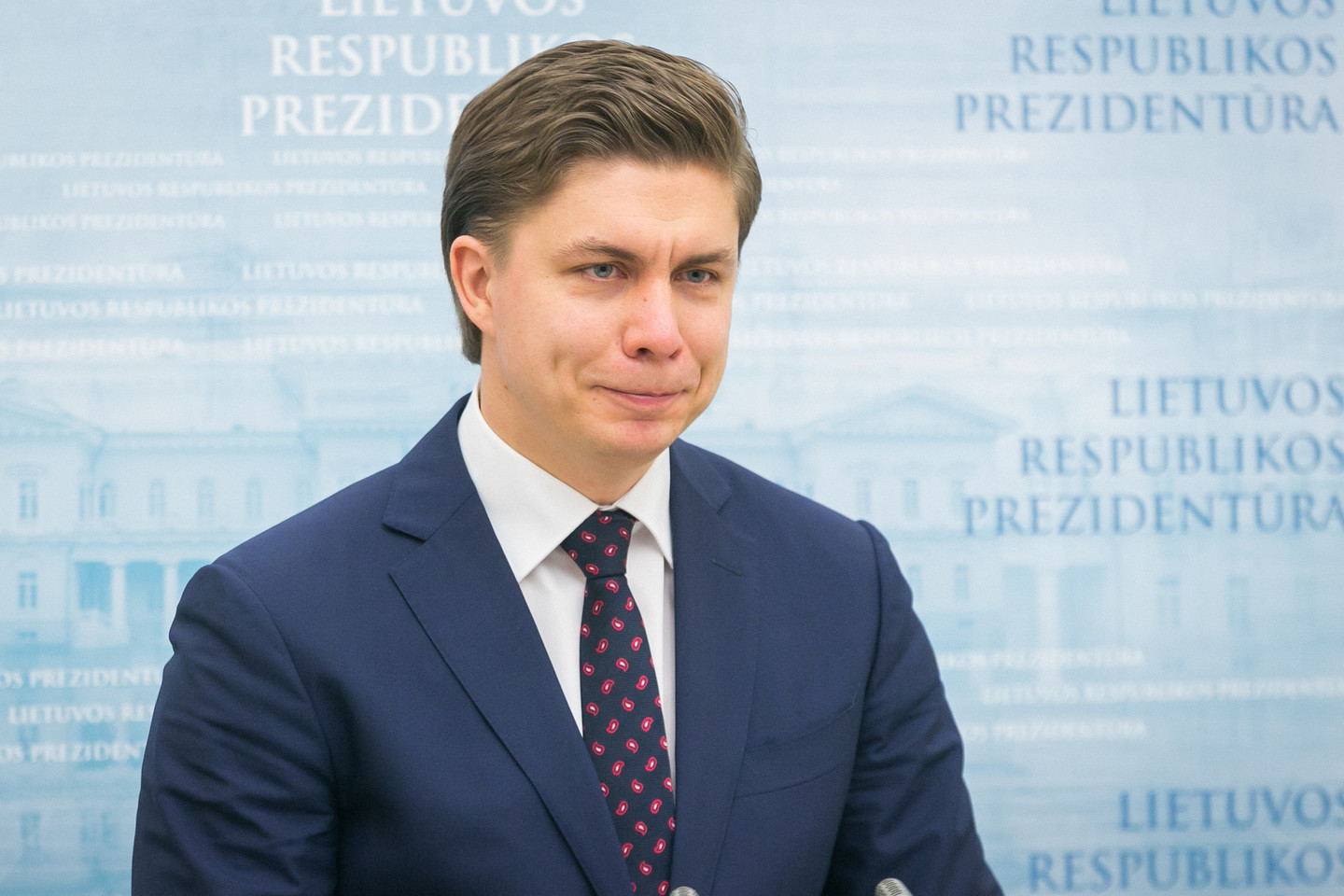 „Sutinku, kad partija išgyvena krizę“, – teigia M.Sinkevičius.<br>D.Umbraso nuotr.
