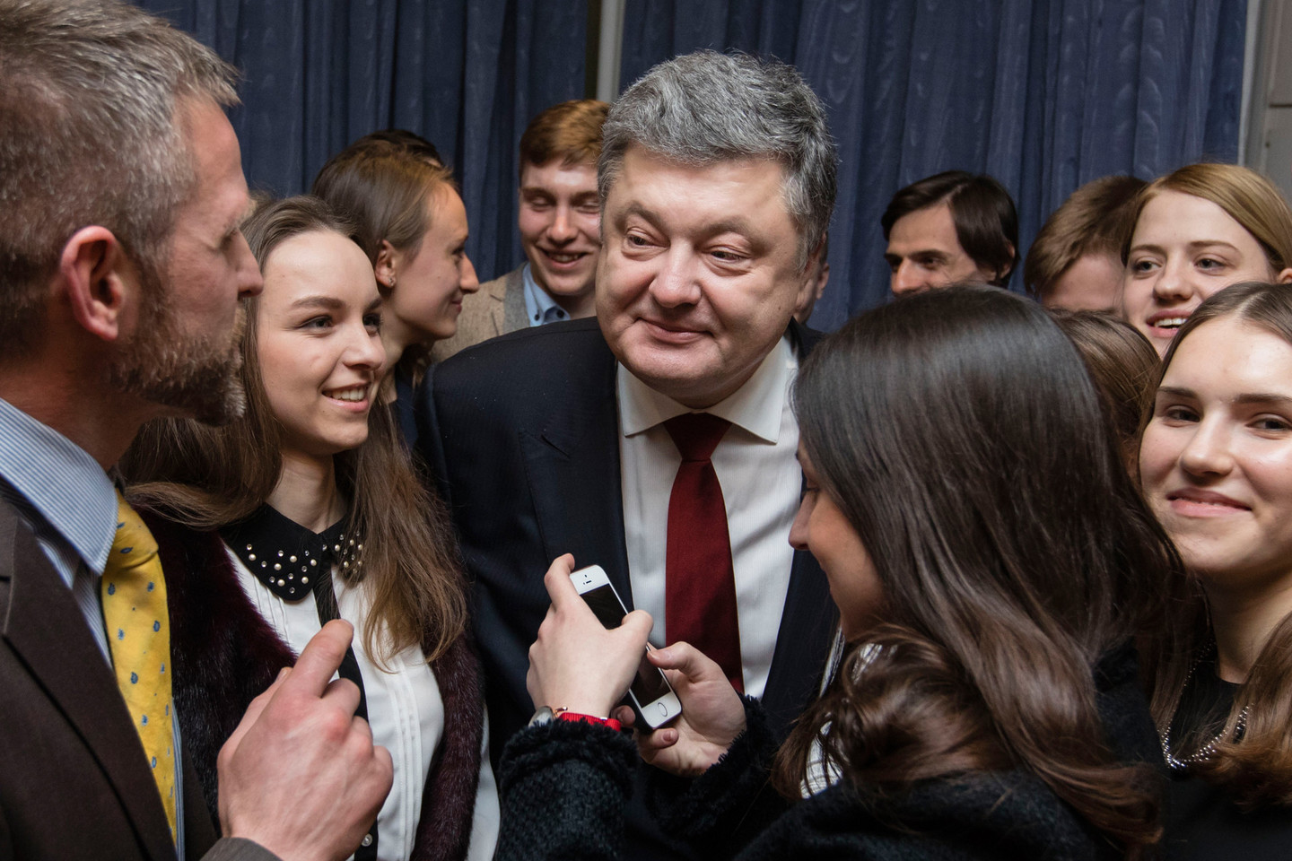 P.Porošenka sulauks skambučio iš JAV.