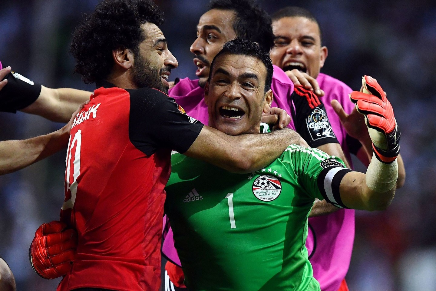 Egiptas pateko į finalą.<br>AFP/Scanpix nuotr.