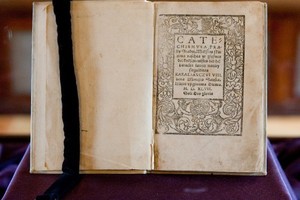 Martyno Mažvydo „Katekizmas“ 470-ųjų metinių proga sulaukė faksimilės