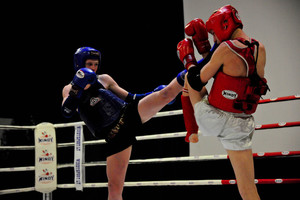 Trakuose muaythai lietuviai pergales skynėsi kojomis ir alkūnėmis