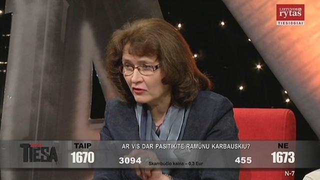 Rima Baškienė: Ramūnas Karbauskis ne iš dangaus nukritęs 
