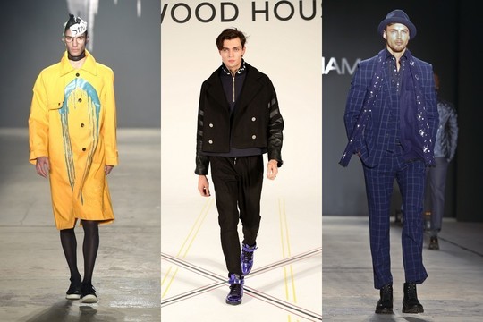 Anarchija Niujorke: kitokia vyrų mados savaitė