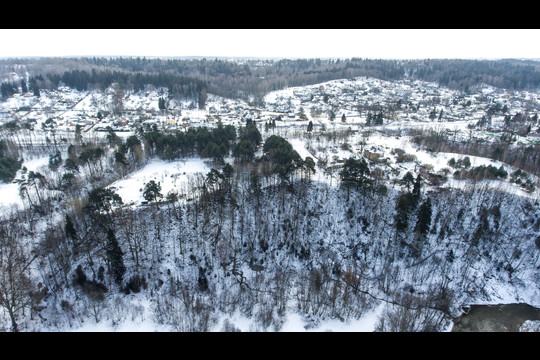 Žiemos vaizdelis iš aukštai.<br>V.Ščiavinsko nuotr.