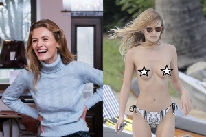 Garsiausia Lietuvos manekenė Edita Vilkevičiūtė pričiupta pusnuogė