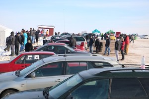 Slalomas Varėnoje virto viso miesto švente