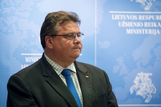 Linas Linkevičius vyksta į Kijevą, lankysis Rytų Ukrainoje