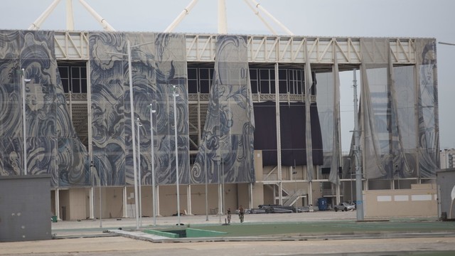 Rio de Žaneiro olimpinis miestelis tampa griuvėsių krūva, arenas norima griauti