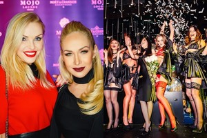 Justina Stambrauskaitė savo kurtus apatinius pristatė naktiniame klube