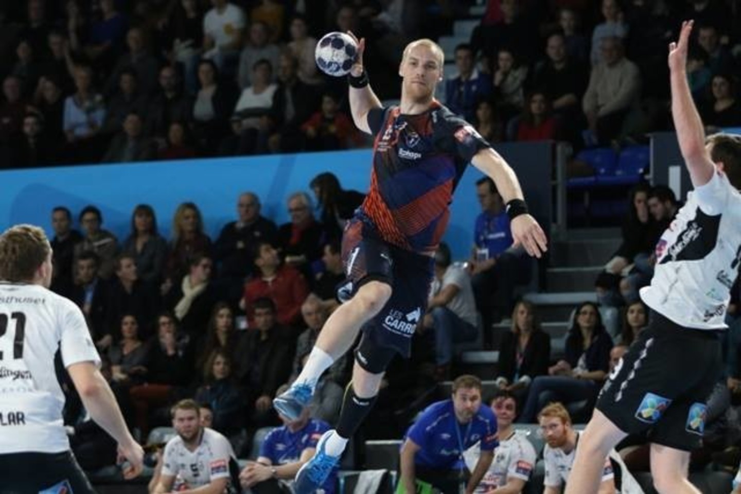 J.Truchanovičius žaidė rezultatyviai.<br>montpellierhandball.com