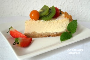 Nuostabus sūrio pyragas – nesigailėsite išbandę šį receptą