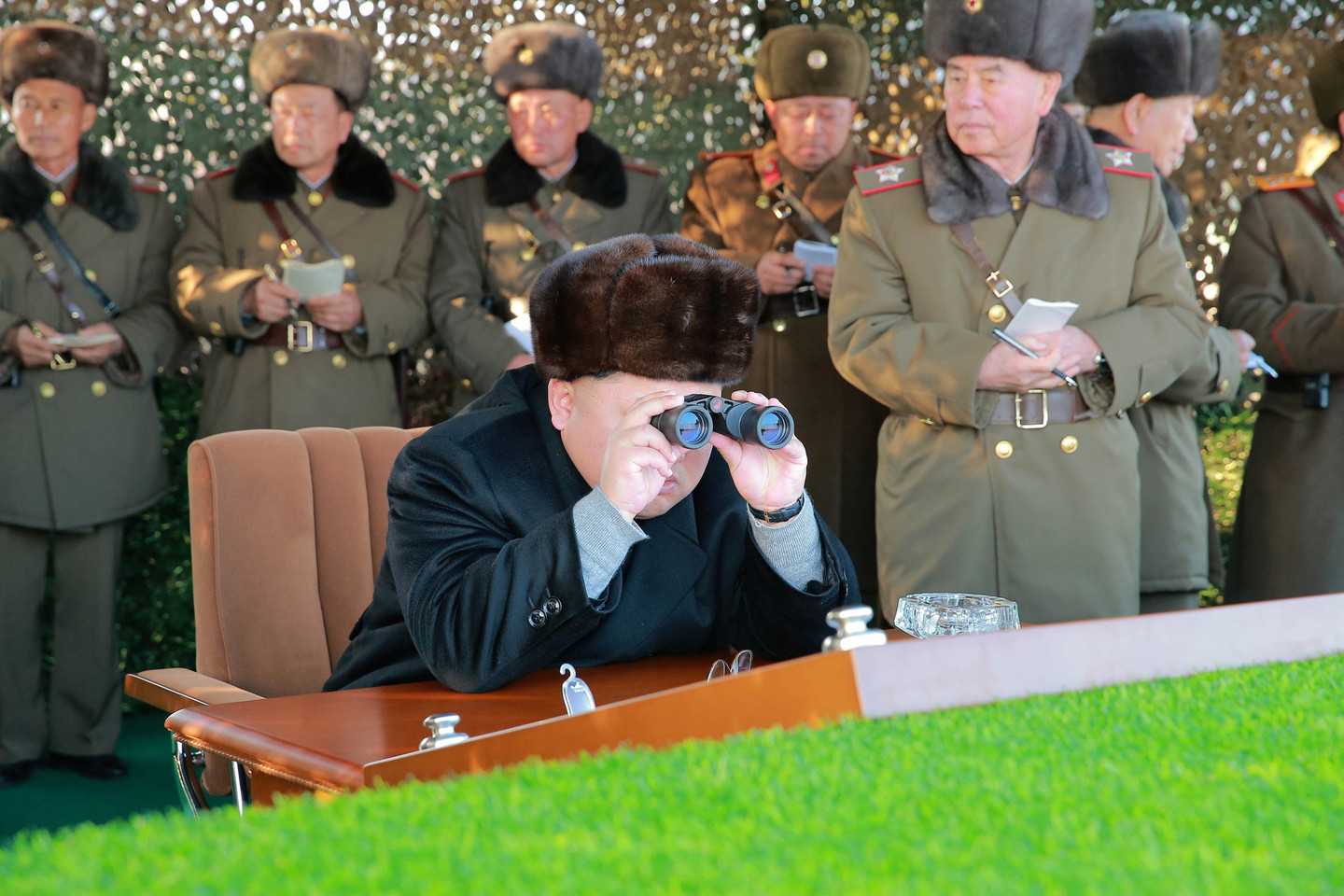 Kim Jong-unas užsimojo šiemet galutinai išvystyti Šiaurės Korėjos branduolinių ginklų programą.