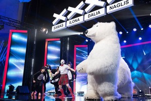 Klounas iš Baltarusijos „Lietuvos talentuose“ pademonstravo pasaulinio lygio šou