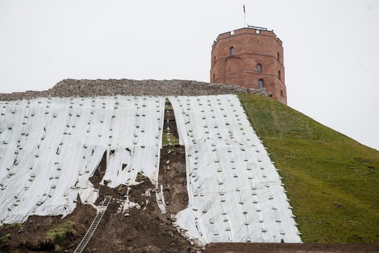 Gedimino kalnas liks uždarytas iki Velykų