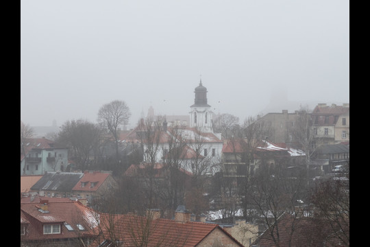 Ruko apgaubtas Vilnius<br>V.Ščiavinsko nuotr.