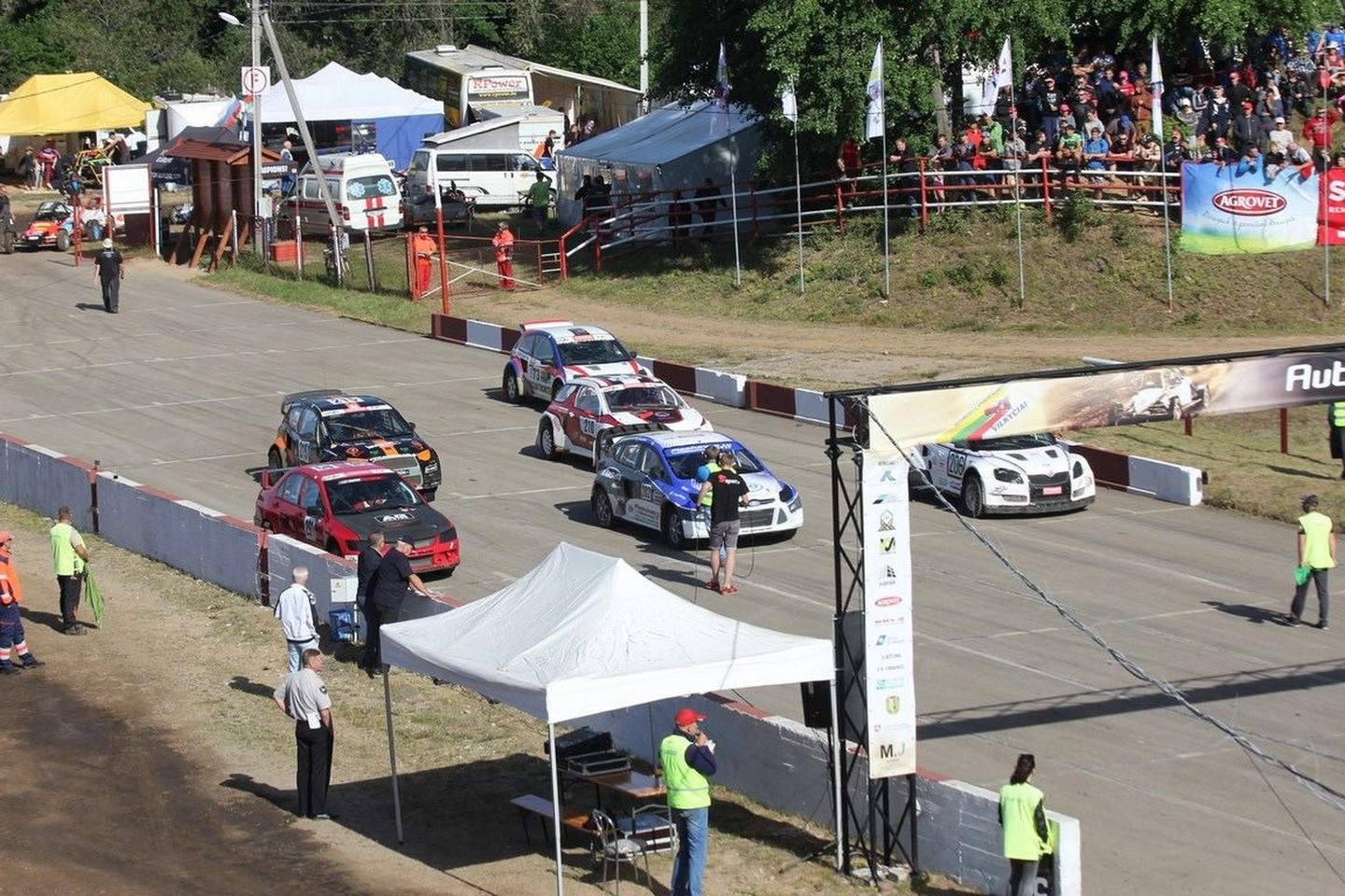 Birželio 2-4 dienomis Vilkyčiuose vyks antrasis Europos automobilių kroso čempionato etapas.<br>Organizatorių nuotr.
