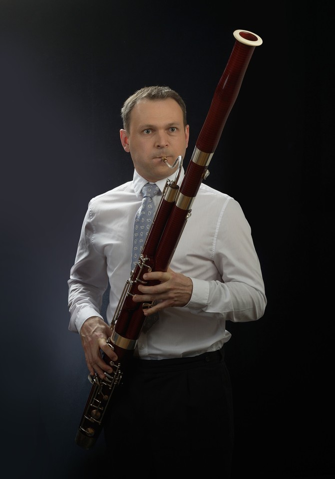 Lietuvos valstybinio simfoninio orkestro fagotų grupės koncertmeisteris A.Puplauskis.