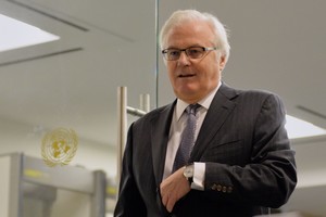 Netikėtai mirė Rusijos pasiuntinys JT Vitalijus Čiurkinas