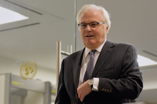 Netikėtai mirė Rusijos pasiuntinys JT Vitalijus Čiurkinas