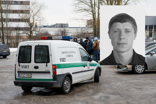 Besislapstančiam Pauliui Rasteniui perduota policijos žinutė